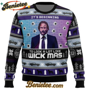 Wick-Mas John Wick Ugly Christmas Sweater
