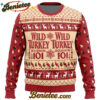 Wild Turkey Bourbon Ugly Christmas Sweater