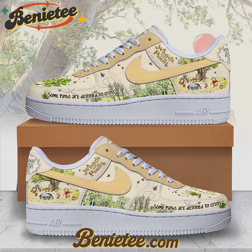 Winnie The Pooh Air Low-Top Sneakers Shoes For Men And Women