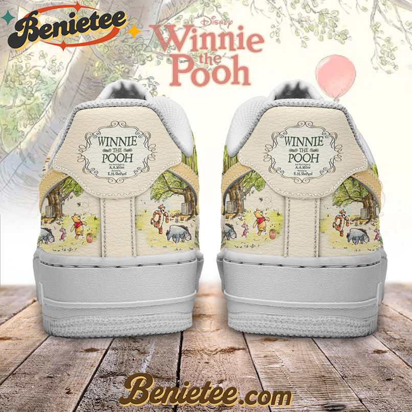 Winnie The Pooh Air Low-Top Sneakers Shoes For Men And Women