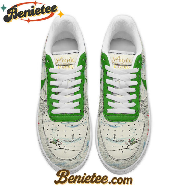 Winnie The Pooh x Christmas Air Low-Top Sneakers Shoes For Men And Women