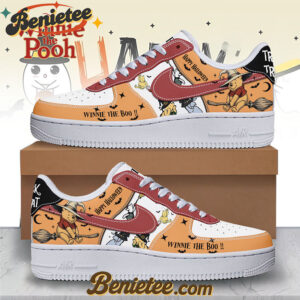 Winnie The Pooh x Halloween Air Low-Top Sneakers Shoes For Men And Women