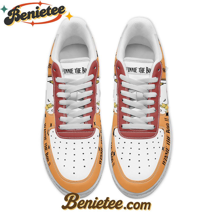 Winnie The Pooh x Halloween Air Low-Top Sneakers Shoes For Men And Women