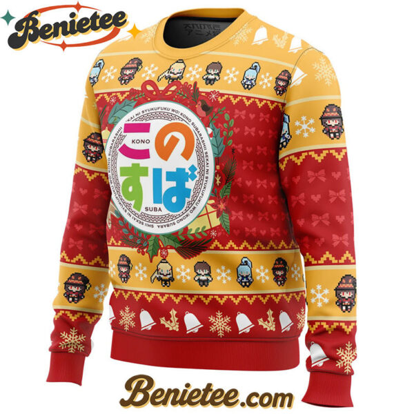 Wonderful Christmas Konosuba Ugly Christmas Sweater