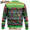 Wubba Lubba Rick and Morty Ugly Christmas Sweater