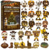 Wyoming Cowboys 132nd Anniversary Advent Calendar 2025, Christmas Countdown Advent Calendar Gift Box with 24 Acrylic Ornaments