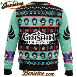 Xiao Genshin Impact Ugly Christmas Sweater