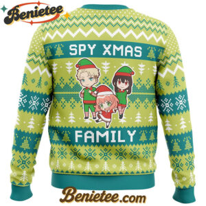 Xmas Family Spy X Family Ugly Christmas Sweater