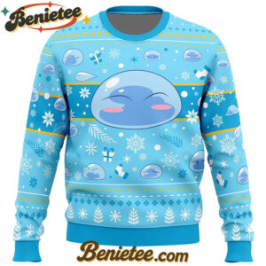 Xmas Slime That Time I Got Reincarnated as a Slime Ugly Christmas Sweater