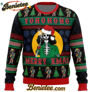 Yohohoho Hippie Trip Brook One Piece Ugly Christmas Sweater