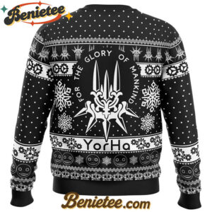 Yorha Nier Automata Ugly Christmas Sweater