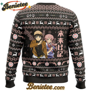 Your Life is Fair Game Future Diary Ugly Christmas Sweater