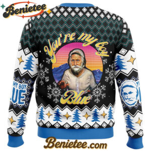You're My Boy Blue Old School Ugly Christmas Sweater