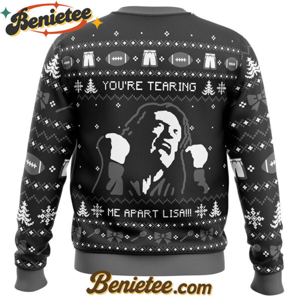 You're Tearing Me Apart Lisa The Room Ugly Christmas Sweater