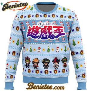 Yugioh Character Sprites Ugly Christmas Sweater