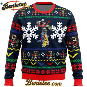 Yuletron Voltron Ugly Christmas Sweater