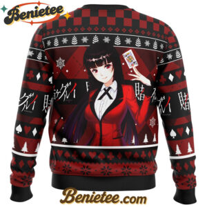 Yumeko Kakegurui Ugly Christmas Sweater