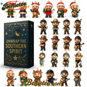 ZBB Premium Advent Calendar 2025 CHRISTMAS GIFT, CHRISTMAS IDEA, Christmas Countdown Advent Calendar Gift Box with 24 Acrylic Ornaments