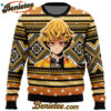 Zenitsu Agatsuma Demon Slayer Ugly Christmas Sweater