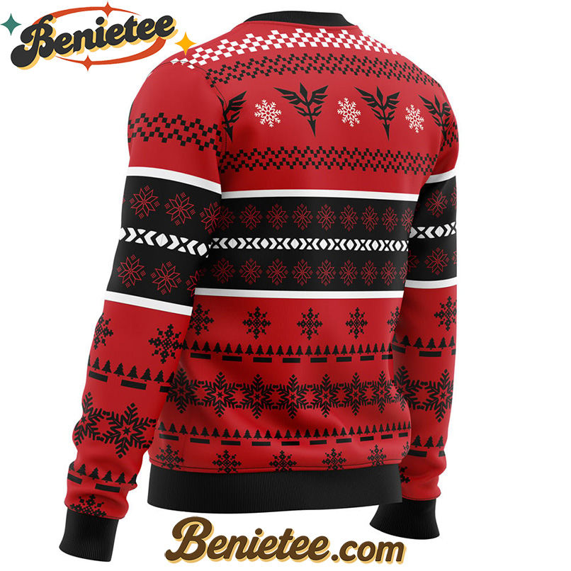 Zeon The Gundam Ugly Christmas Sweater