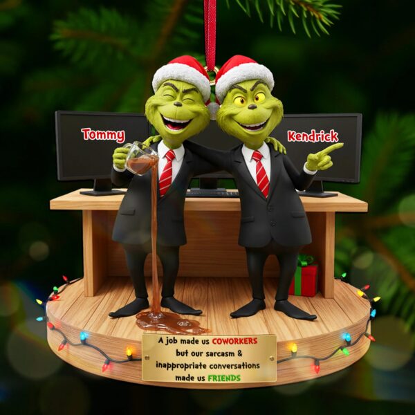 Personalized Christmas Gifts For Coworker Acrylic Ornament