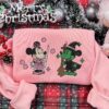 Mouse Witch Embroidered Sweatshirt, For Good Embroidered Shirt, Pink Witch Green Witch, Changed For Good Shirt, Bestie Gifts