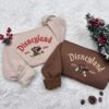 Retro Mouse Friends Embroidered Crewneck, Magical Land Embroidered Christmas Sweatshirt, Magic Kingdom Sweatshirts, Christmas Couple Shirt