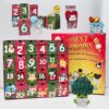 24 Days Countdown Christmas Box: 24Pcs Crochet Positive Vegetables/Fruits/Animal,Emotional Support Advent Calendar 2025,Funny Christmas Gift