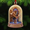 Belle and Beast Mischievous Christmas Ornament, Beauty and the Beast Funny Ornament, Romantic Disney Couple Holiday Decoration Keepsake