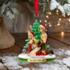 Couple Perfect Fit Ornament - Personalized Gifts For Couple