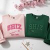 Shiz Embroidered Sweatshirt, Wizard Shiz University Sweatshirt, Broomstick Magic Wand, Movie Lover Shirt
