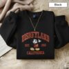 Embroidered Disneyland EST 1955 Sweatshirt, Disneyland Family Christmas Shirt, Mickey And Friends Shirt, Disneyland Trip Shirt,Disney Group