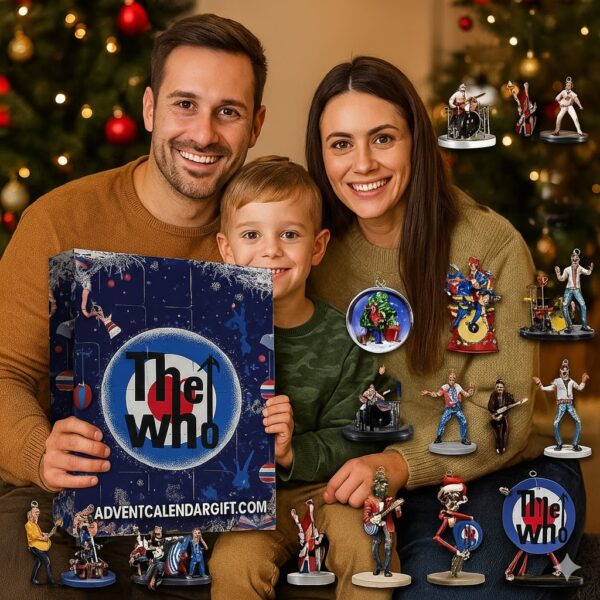The Who Advent Calendar 2025, Christmas Countdown Advent Calendar Gift Box with 24 Acrylic Ornaments