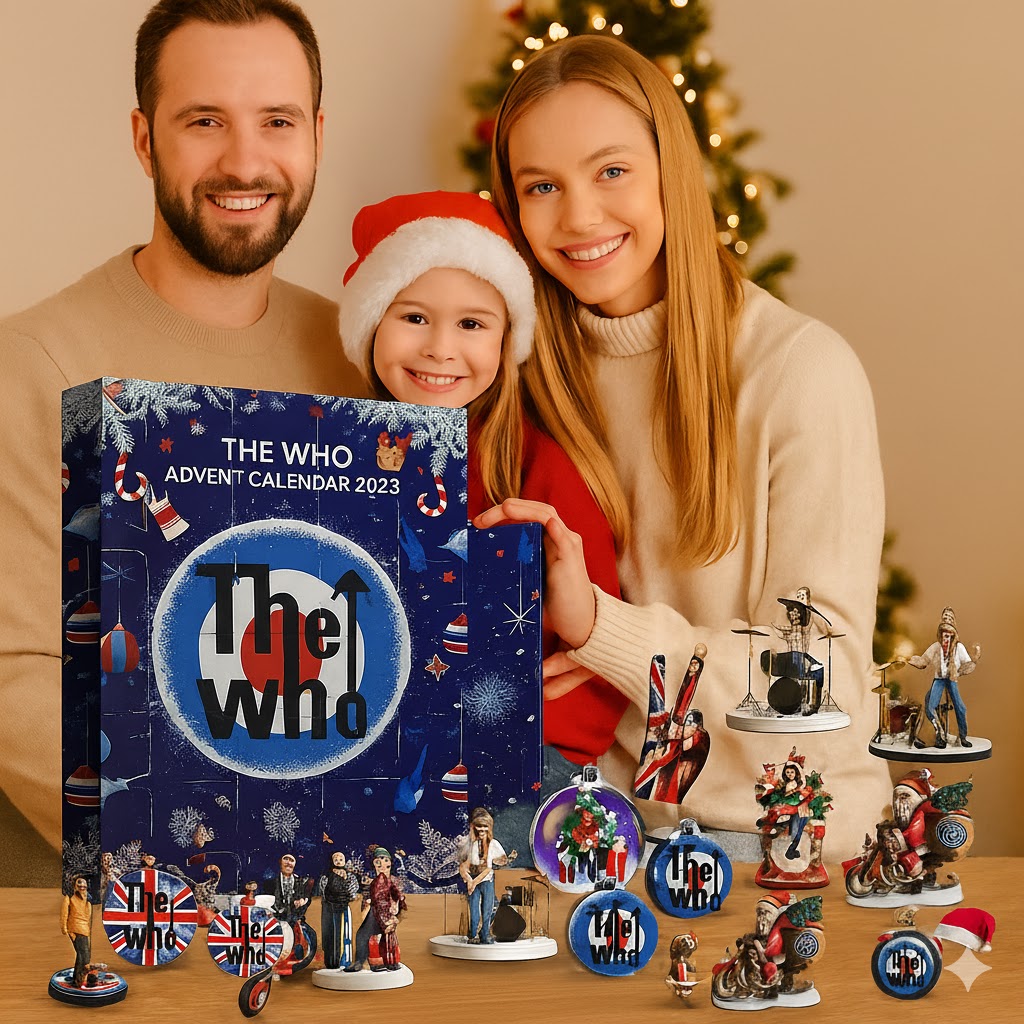 The Who Advent Calendar 2025, Christmas Countdown Advent Calendar Gift Box with 24 Acrylic Ornaments
