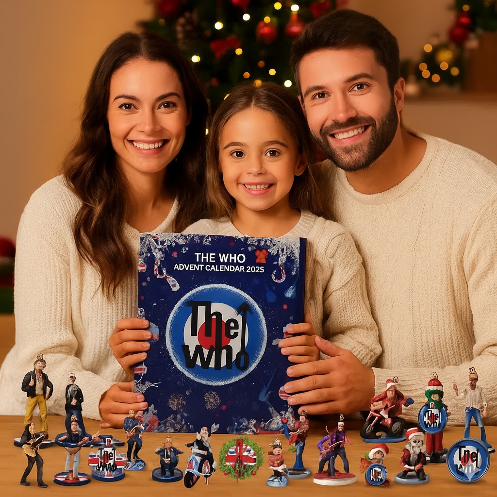 The Who Advent Calendar 2025, Christmas Countdown Advent Calendar Gift Box with 24 Acrylic Ornaments