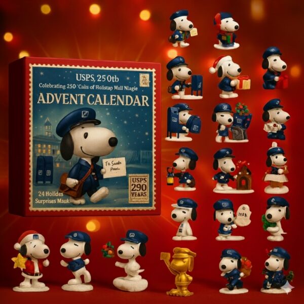 Snoopy USPS Advent Calendar 2025