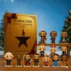Hamilton Advent Calendar 2025, 24-Day Christmas Countdown, Musical Collectible Ornaments, Broadway Gift for Fans & Holiday Decor