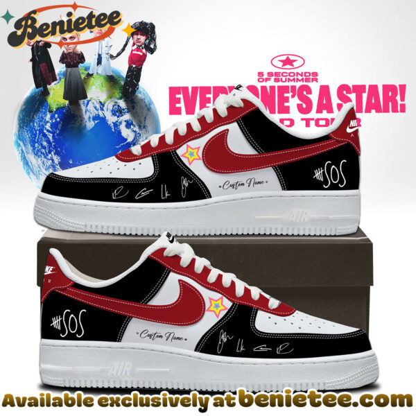 5SOS EVERYONES A STAR World Tour Air Force 1 - Ver 3