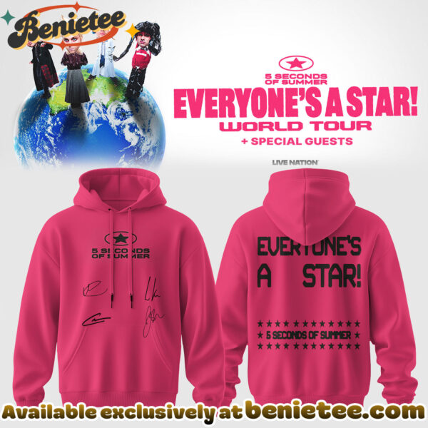 5SOS EVERYONES A STAR World Tour Hoodie, Tshirt, Sweatshirt