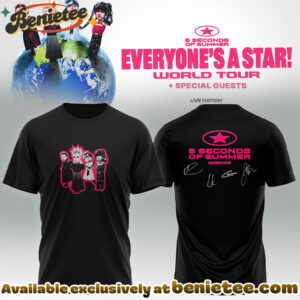 5SOS EVERYONES A STAR World Tour Shirt