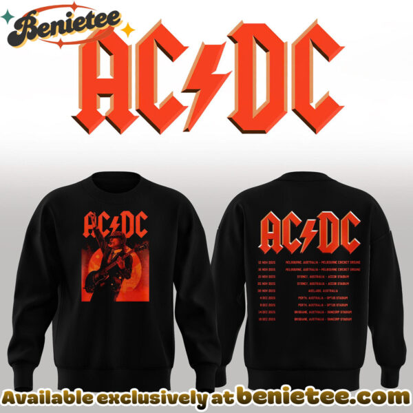 ACDC Australia Tour 2025 Limited Sweashirt, Tshirt, Hoodie