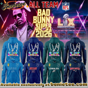 ALL TEAM NFL x Bad Bunny Super Bowl 2026 Combo Hoodie, Sweatshirt, Tshirt