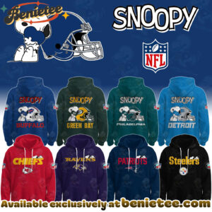 ALL TEAM NFL x Snoopy Hoodie, Sweatshirt, T-shirt Limited Edition - Selling Out Fast Click To Select Team