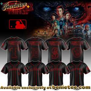All Team MLB x Stranger Things Limited Edition Jersey
