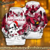 All Team NFC Arizona Cardinals x Snoopy Christmas Hoodie Limited Edition-3D Unisex Hoodie