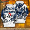 All Team NFC Dallas Cowboys x Snoopy Christmas Hoodie Limited Edition-3D Unisex Hoodie