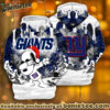 All Team NFC New York Giants x Snoopy Christmas Hoodie Limited Edition-3D Unisex Hoodie