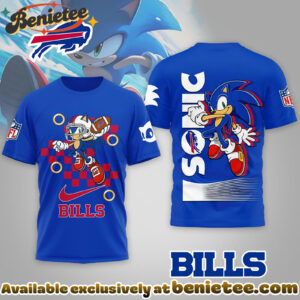 All Team NFL Buffalo Bills Premium NFL Sonic The Hedgehog 3D Shirt, Hoodie, Sweatshirt