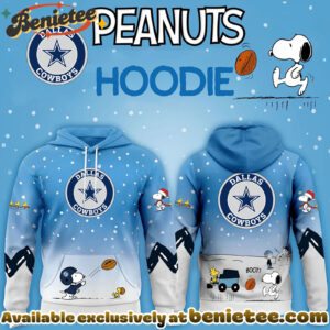 All Team NFL Dallas Cowboys x Peanuts Hoodie Christmas Limited Edition-3D Unisex Hoodie, Shirt, Sweatshirt