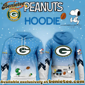 All Team NFL Green Bay Packers x Peanuts Hoodie Christmas Limited Edition-3D Unisex Hoodie, Shirt, Sweatshirt